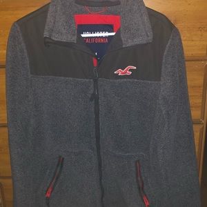 Fleece Hollister Zip-Up Jacket
